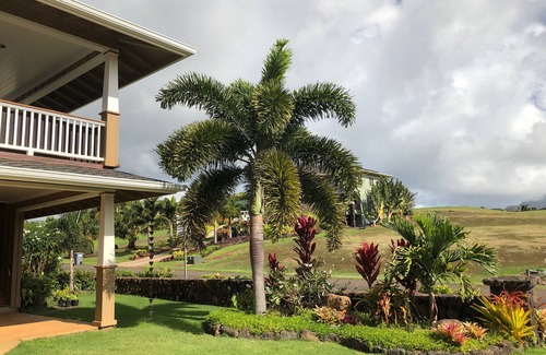 Poipu Apartment | Beautiful & Spacious upstairs Apt in Poipu Beach Estates! One Bedroom with A/C!