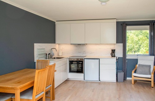 Sveio Apartment | Beautiful vacation apartment with direct access to the terrace and garden.