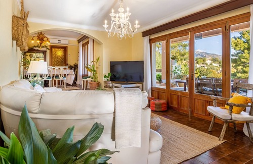 Ses Rotgetes de Canet Villa | Beautiful Villa 'Terra Rotja' with Pool, Terraces, Mountain Views and Balcony