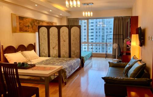 Shuangjing Apartment | Beijing City center - Two bedroom family flat with Queen-size beds