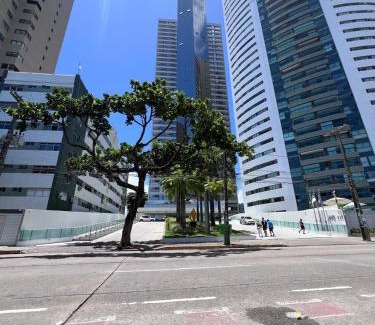 Pina Apartment | Beira Mar - Flat Beach Class Internacional - Boa Viagem 20º andar