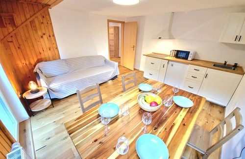 Bohinjska Bela Apartment | Bella Bela Apartments - Upper floor with terrace