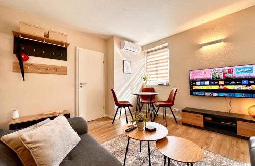 Ruckingen Apartment | Bellahomes Smart TV Klima priv Parking Workation Long Stay