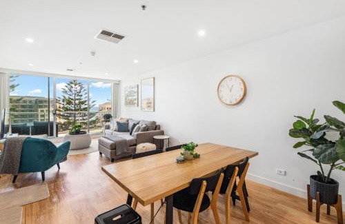 Glenelg Apartment | Belle Escapes - Aquarius on Colley Terrace 2 bed-2bath with sea views