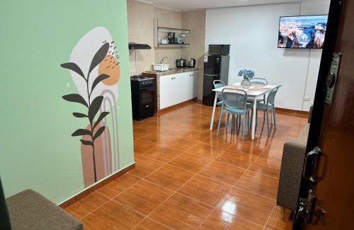 San Miguel Apartment | Bello depa San Miguel 3 camas 2 tv smart terraza