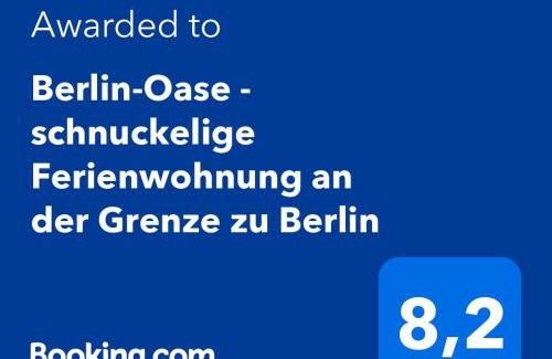 Grossziethen Apartment | Berlin-Oase - schnuckelige Ferienwohnung an der Grenze zu Berlin