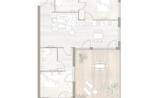 St. Peter-Ording Apartment | Binnendiek Resort Haus 3 Wohnung 14