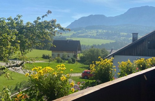 Steinbach am Attersee Apartment | Biobauernhof Lublasser Dickerl - Holiday apartment for 2-5 persons