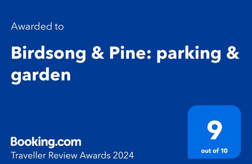 Worthing Apartment | Birdsong & Pine: parking & garden