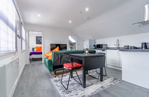 Birmingham Apartment | Birmingham Apt-sleeps 4-walk to City Centre-pets