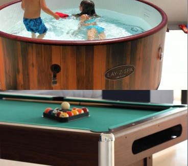 Zupa dubrovacka Apartment | 'Bjonda' 200m2 on two floors - Game Room, Hot Tub and Kids Zone - large balconies on each floor