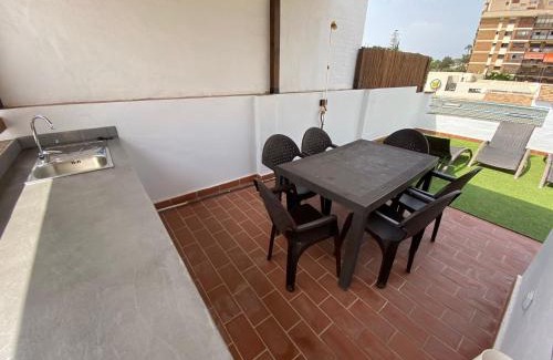 El Palo Apartment | Blue Beach House ATICO CON TERRAZA