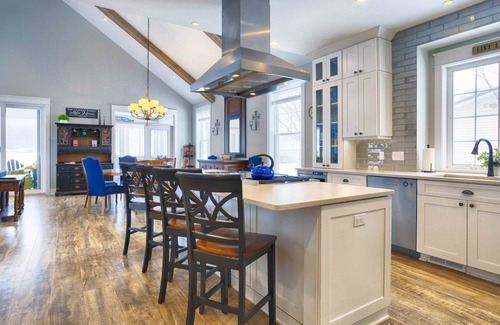 Honeoye House | Blue Skies - Lakefront Living at it's Finest! Luxury Amenities!