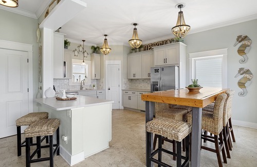 Crystal Shores House | Blue Water Escape - Crystal Beach, Gulf Views, Private + Community Pool!