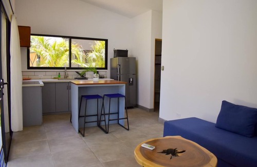 Junquillal Apartment | Blue Window