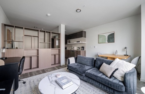 Yesler Terrace Apartment | Blueground | First Hill, rooftop & gym, nr SU
