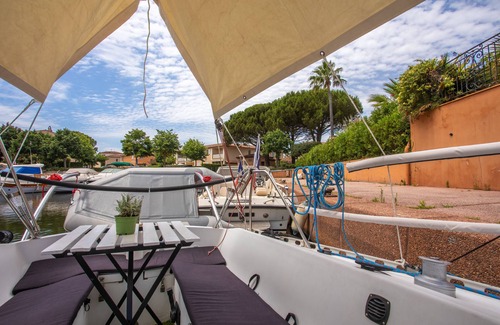 Port Cogolin Boat Rental | Boat 'Port Cogolin' with Sea View and Private Terrace