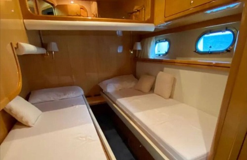Portisco Boat Rental | Boat "Yacht Raffaelli 54 Fly Bridge" with Private Terrace, Shared Terrace & Wi-Fi