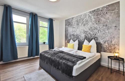 Ilmenau Apartment | BohnApartments - Stadtblick Zechenhaus - Balkon - gratis Parkplatz - WLAN - sehr ruhig - barrierearm