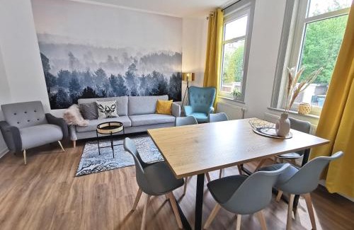 Ilmenau Apartment | BohnApartments - Stadtblick Zechenhaus - Balkon - gratis Parkplatz - WLAN - sehr ruhig - barrierearm