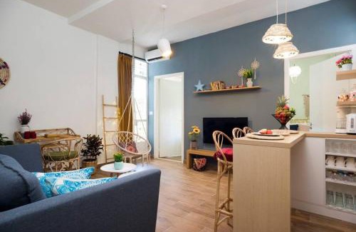 Mar Mikhael Apartment | Boho-Chic Cozy 2BR - Apt & Balcony in Mar Mikhael