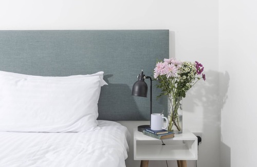 St Just Hotel | Bollowall, B&B - a hotel room that sleeps 2 guests in 1 bedroom