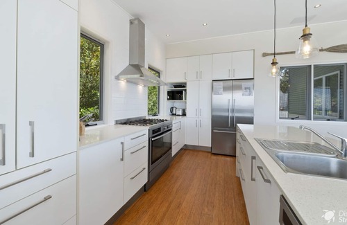 Point Lookout House | Bombora 4 Bedroom by Discover Stradbroke | Resort Style | Private Pool | Family beach house
