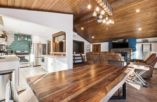 Whitefish Cabin | Book A Holiday Stay! Beautiful Montana Log Home with Stunning Forested Views!
