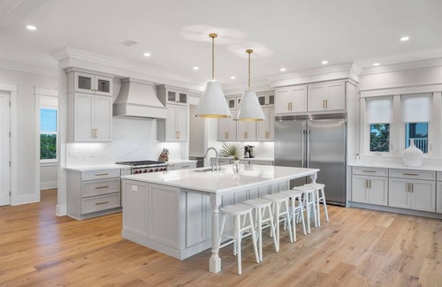Port St. Joe House | Book for Fall! Beach and Gulf Views! St. Vincent Island! Private Saltwater Pool!