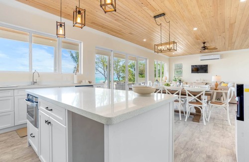 Rolleville Villa | Boundless, Beachfront home; walk on the beach to restaurants & sandbars!