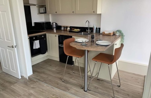 Swanage Apartment | Boutique 1 Bedroom Apartment with Balcony and Spectacular Sea View