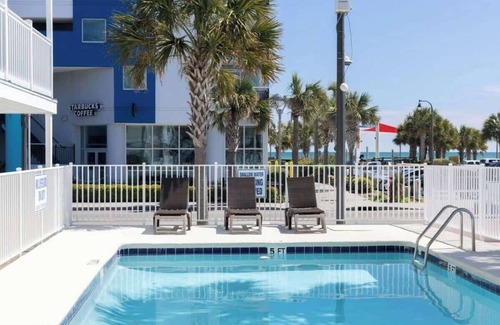 Downtown Myrtle Beach Apartment | Boutique on the beach, Studio #122 + Pool