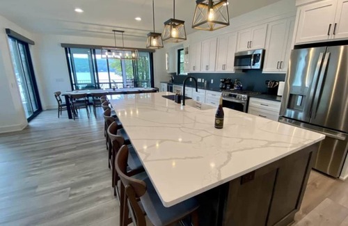 Town of Milo House | BRAND NEW 7 BR/5 BA luxury home ON Keuka Lake just outside of Penn Yan!