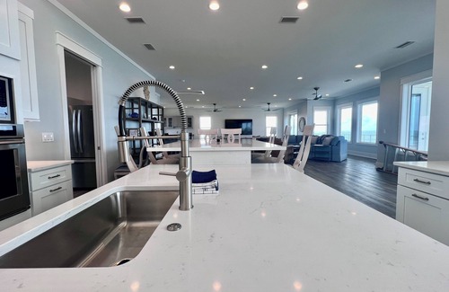 Port St. Joe House | Brand new GULF FRONT, elevator, private pool and beach access, pets welcome!