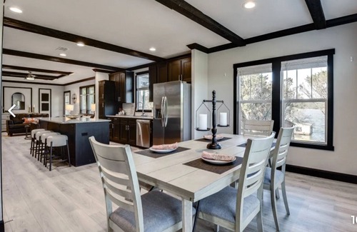 Graford House | BRAND NEW ON THE WATER WITH HOT TUB, SHARED BOAT DOCK & 7.5 MILES TO ROCKER B!