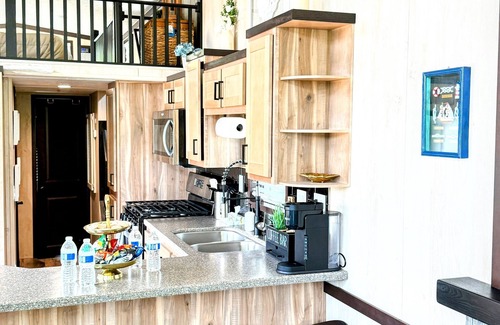Portage House | Brand New Park Model on Lake Minnehaha with gorgeous view of water. Sleeps 8