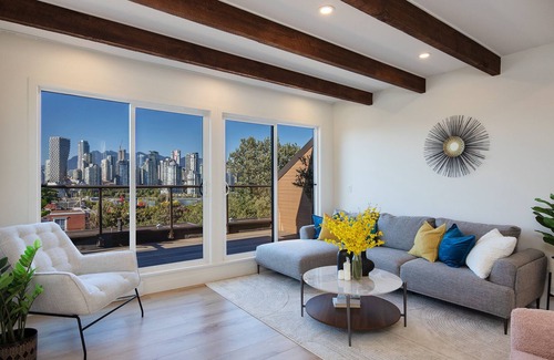 Fairview House | Brand new renovated luxury water and city view, just steps to Granville Island!