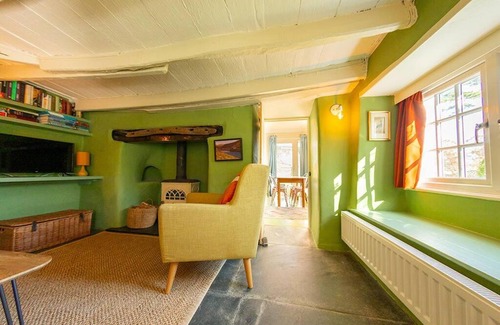 Boscastle House | Briar fishermans Cottage and garden by the coast
