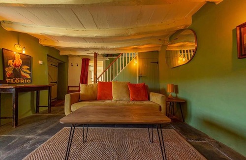 Boscastle House | Briar fishermans Cottage and garden by the coast