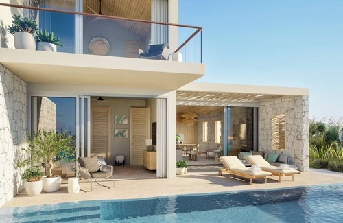 Providenciales Hotel | Bright, Contemporary Villa w/Panoramic Views of the Sea
