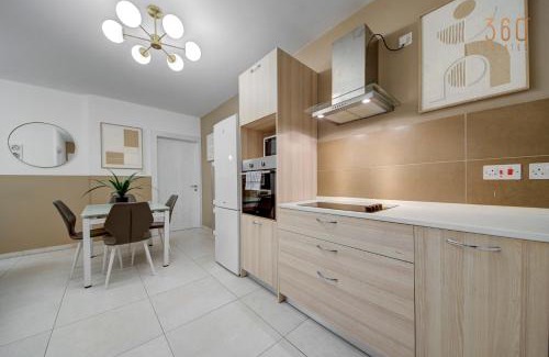 Pieta Apartment | Bright & Airy 2BR home Close to Valletta & Sliema