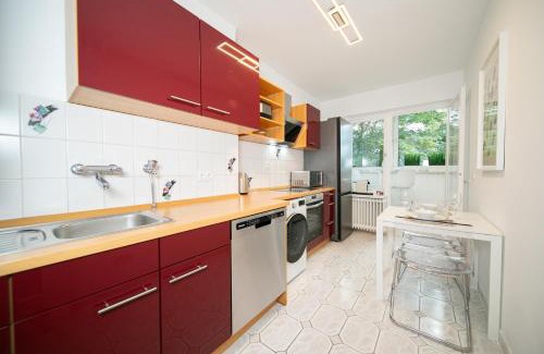 Stadtbezirk 3 Apartment | Bright Apartment - Zentral mit Küche - 65 SQM - Messe