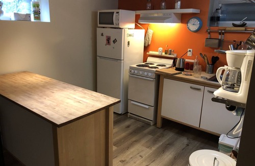 Alberta Arts District Apartment | Bright basement apartment in Alberta Arts District
