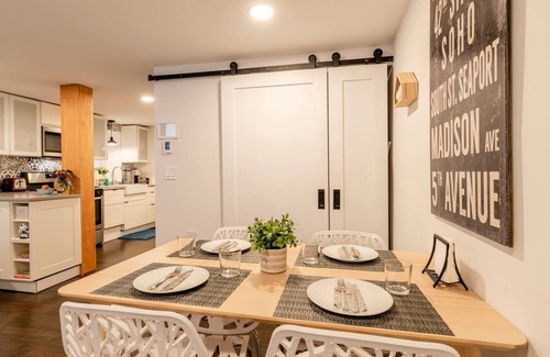 The Village Apartment | Bright, Stylish Garden Apartment minutes to NYCnn