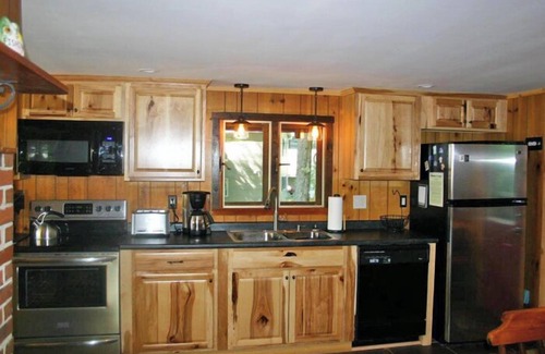 Raymond Ski Chalet | Bright waterfront home with beautiful views of Little Sebago Lake!