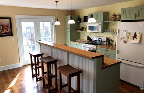 Oakdale House | Bungalow Hudson - cozy 3 BR house with huge garden - steps from Warren Street!