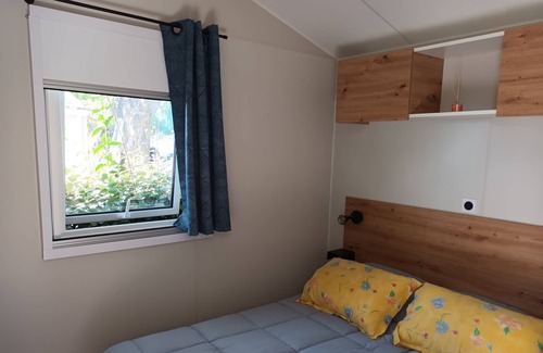 Le Dramont House | Bungalow Neuf Superbe Terrasse Plein sud Face mer à l' ile d' or Camping 4