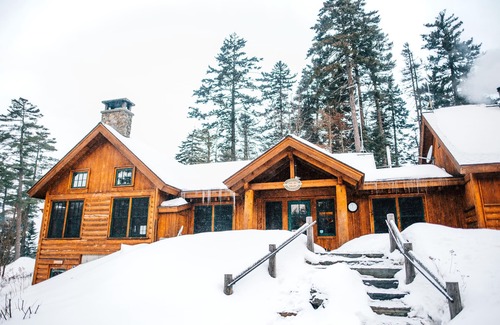Monson Ski Chalet | Bunk in a shared bunkhouse with shared bathroom