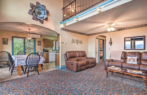 Burnsville Cottage | Burnsville Home w/Deck & Panoramic Mountain Views