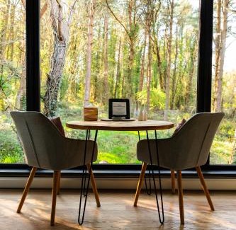 Coleraine Cabin | Burrenmore Nest - Luxury Forest Lodges with Hot Tubs & Sauna
